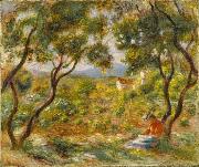 The Vineyards at Cagnes Pierre-Auguste Renoir
